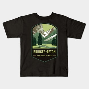 Bridger–Teton National Forest Kids T-Shirt